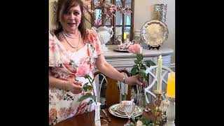 Living Room Chats, Mother’s Day Tablescape and Ideas