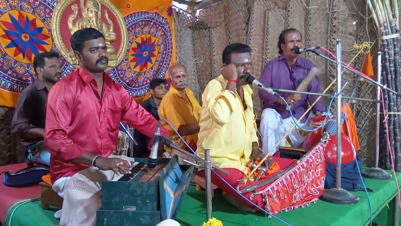 K.L. வேலவன் அவர்கள் வில்லிசை காட்டுப்புதூர்          அம்மன் வருத்து பாடல்