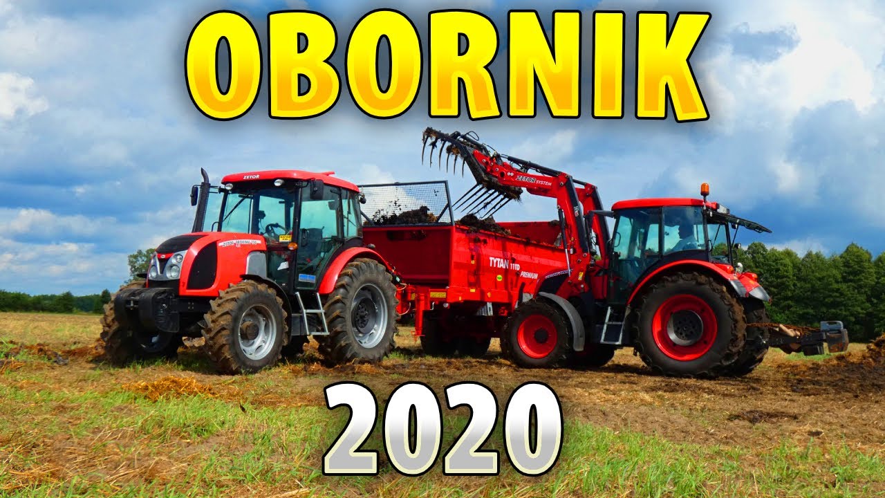 🔥Pracę pożniwne 🔥Obornik i Orka 2020 🔥2x Zetor, Unia Tytan