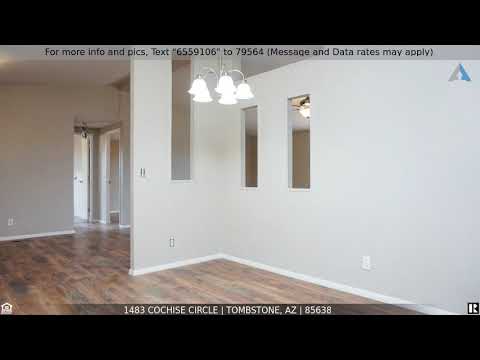 1483 Cochise Circle, Tombstone, AZ home video tour