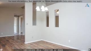 1483 Cochise Circle video tour