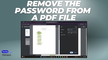 How to Remove the Password from a PDF File - Full Tutorial {2025}