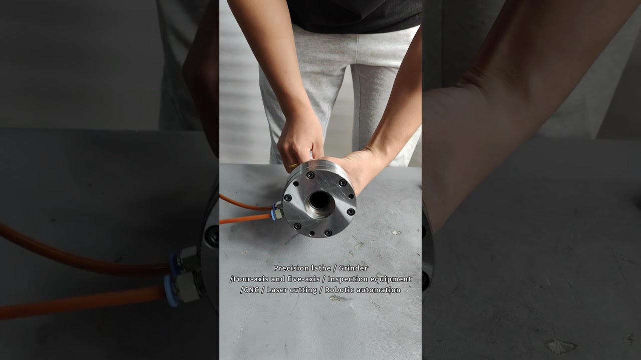 Small fixed pneumatic chuck pneumatic chuck 