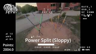 IGOW 6 Challenge 10 - Infinity Loops Chopping Block - Total Score 3220.2