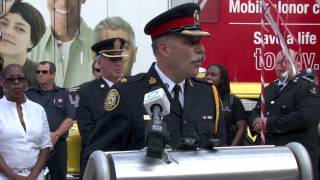 Toronto Fire: 2013 Sirens for Life Campaign
