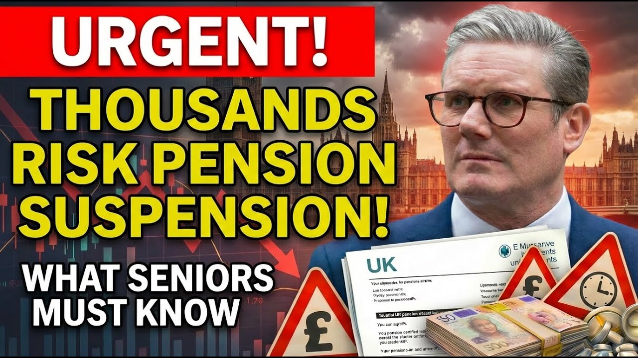 UK Pension Warning: Thousands Risk Payment Suspension – What Pensioners Must Know