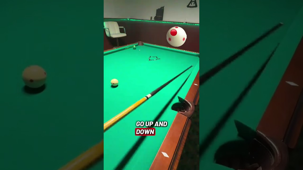 Easy Pool Table Drill That will Help with Cue Ball Control