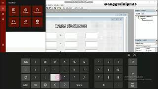Tutorial Program Sederhana Operasi Dua Bilangan Visual Basic 6.0