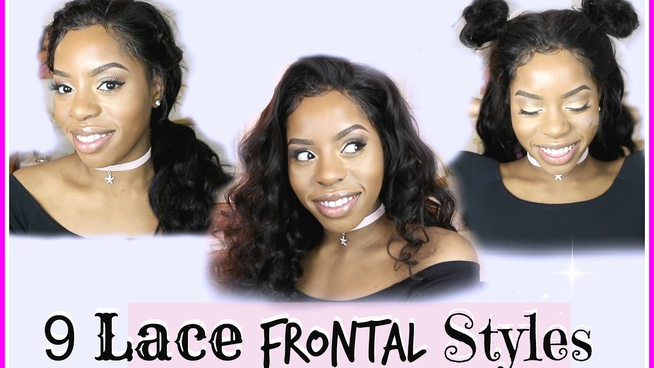 9 Ways to Style Your Lace Front NO GLUE ! | Ali Pearl Hair+Body Wave | Aliexpress