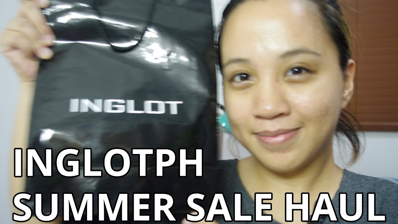 Inglot Philippines Summer Sale Haul