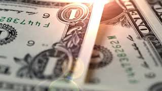 Dollar bills money background. Dollars money lying on wooden table Po royalty free stock video sites