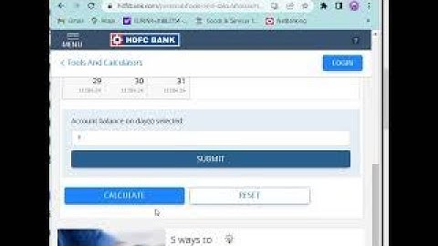 HOW TO CALCULATE AVERAGE MONTHLY BALANCE ( AMB) IN HDFC BANK SAVINGS  , CURRENT, SENIOR CITIZEN A/C
