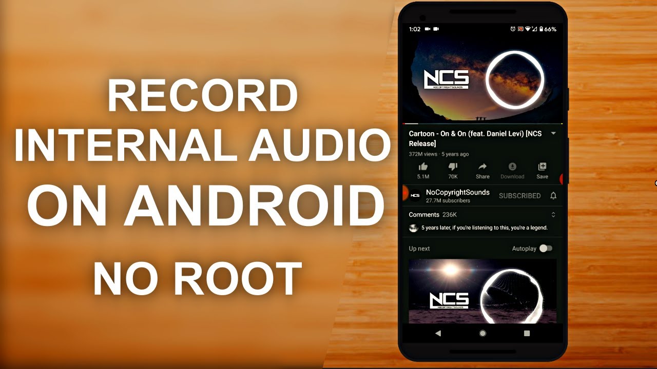 How To Record Internal Audio On Android With Screen Recorder - No Root -  YouTube