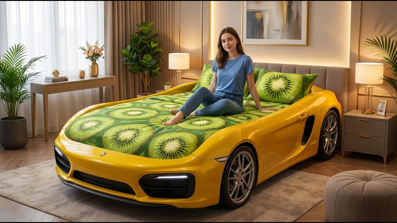 Which Dream Car Bed Would You Pick? 🚗✨ | Oddly Satisfying AI ASMR