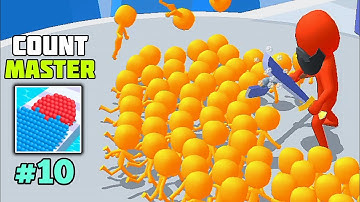 Count Masters: Crowd Clash & Stickman running game - Gameplay Walkthrough Part 10 Levels 91-100