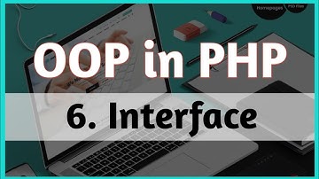 PHP OOP-6 Interface  in Hindi #OOP #PHP #COMPUTERTIPSANDPROGRAMMING