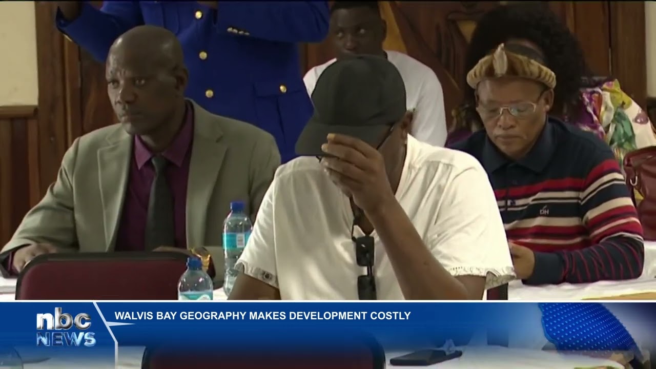 Still from Development in Walvis Bay faces high costs and natural challenges - nbc