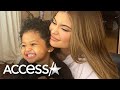 Kylie Jenner Tests Stormi's Patience In TikTok Candy Challenge