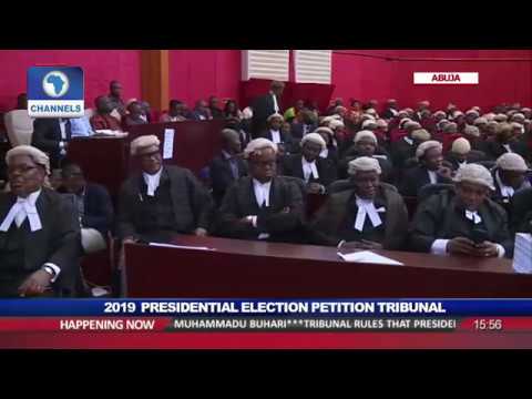 Tribunal Rules On Atikus Petition Challenging Buharis Victory Pt3