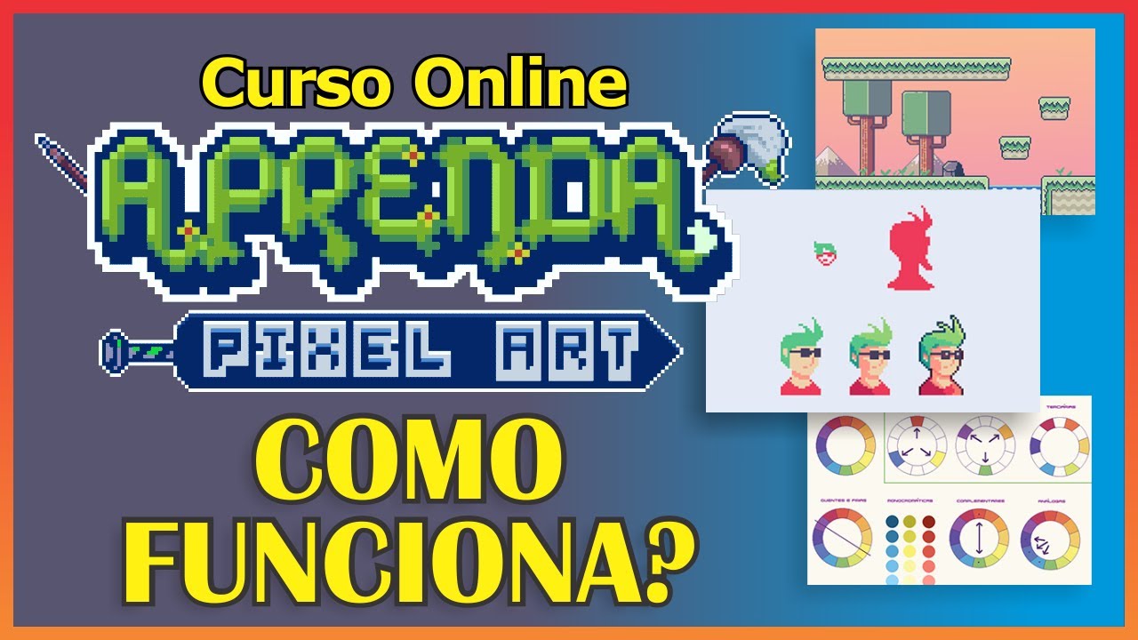 Curso de Pixel Art - Como Funciona? - YouTube