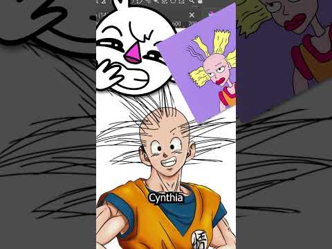 Cuantos cabellos necesita Goku? #humor #alexdibujitos