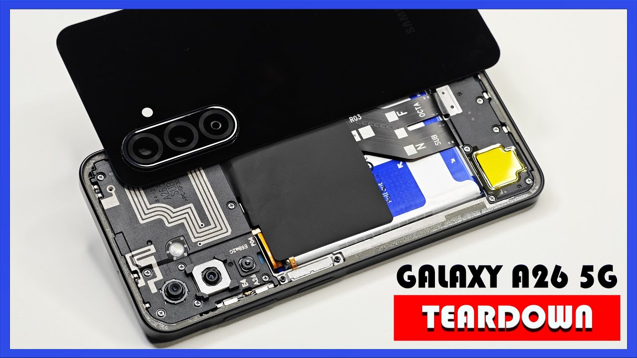 Samsung Galaxy A26 5G Teardown Disassembly Phone Repair Video