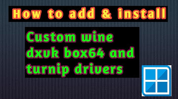 How to add custom wine, dxvk,box64,and turnip drivers on Winlator Emulator full tutorial