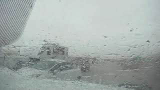Utah Highway Patrol Trooper stops wrong way car by hitting it with his ...