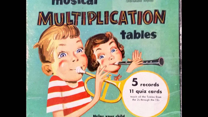 Multiplication Tables Sung by Billy Leach