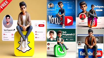 How to create Instagram Viral 3D Ai Social media Images | Bing image creator tutorial FREE | Bing ai