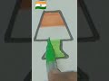 Indian flag 🇮🇳 #Shorts #tranding #Republic day #drawing #art #youtube shorts #Viral