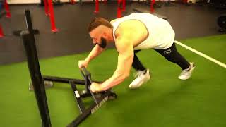 Sled Push Low Handle Sprint