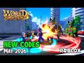 Roblox World Fighters NEW CODES May 2026