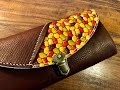 【Making】Stained Glass Leather Wallet【LeatherCraft】