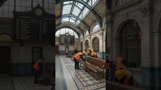 From Abandoned Ruin to Luxury Railway Terminus — Full Station Transformation 🚂✨
