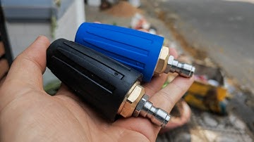 Béc Cao Áp Xoáy Nước 360 Độ Ren 1/4 - Béc Xịt Rửa Cao Áp Chịu Áp Lực