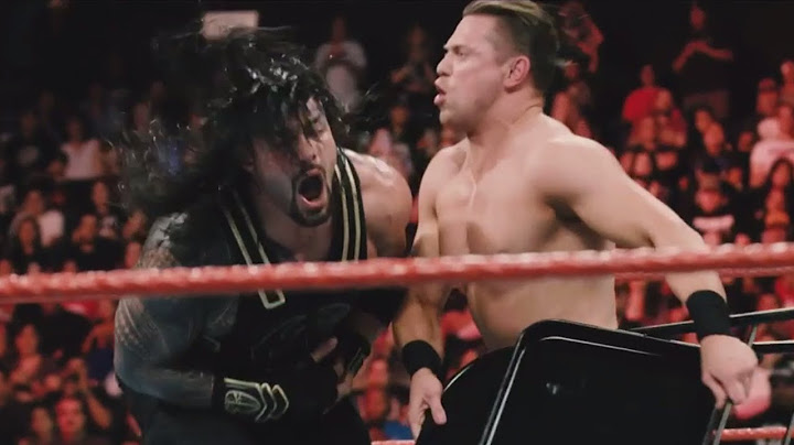 Unseen footage from The Miz's steel chair assault on Roman Reigns: Exclusive, Sept. 28, 2017