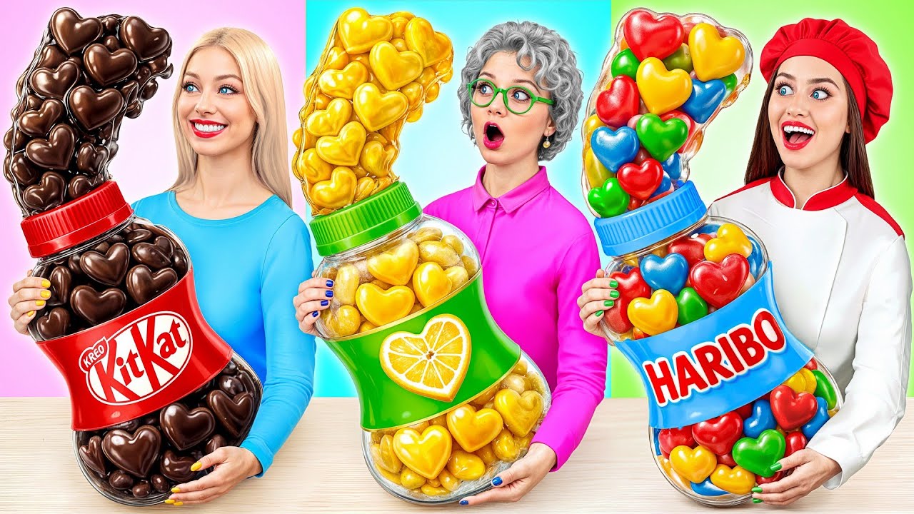 Кулинарный Челлендж: Я против Бабушки | Удивительные Кулинарные Рецепты от Multi DO Joy