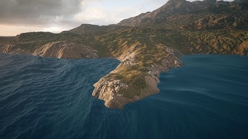 Real-Time Water Animation and Rendering using Wavefront Parameter Interpolation