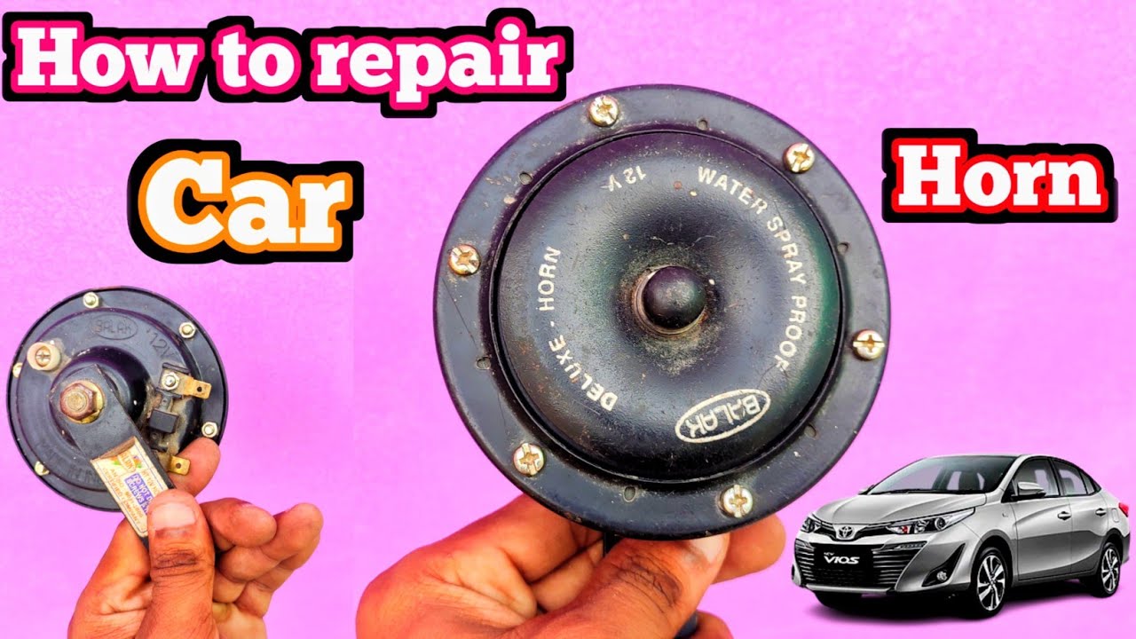 Repair Car Horn: Quick and Easy DIY Solutions