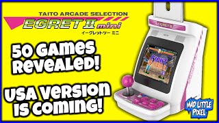 Taito Egret II Mini Arcade Update! All 50 Games Revealed Plus A English Version Is Coming? screenshot 2