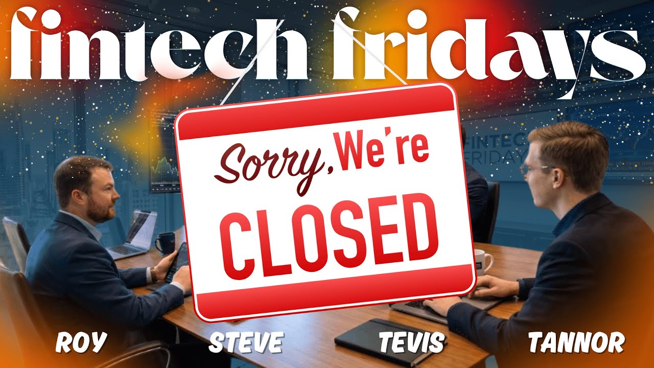 The END of Fintech Fridays.... We Pour one out.