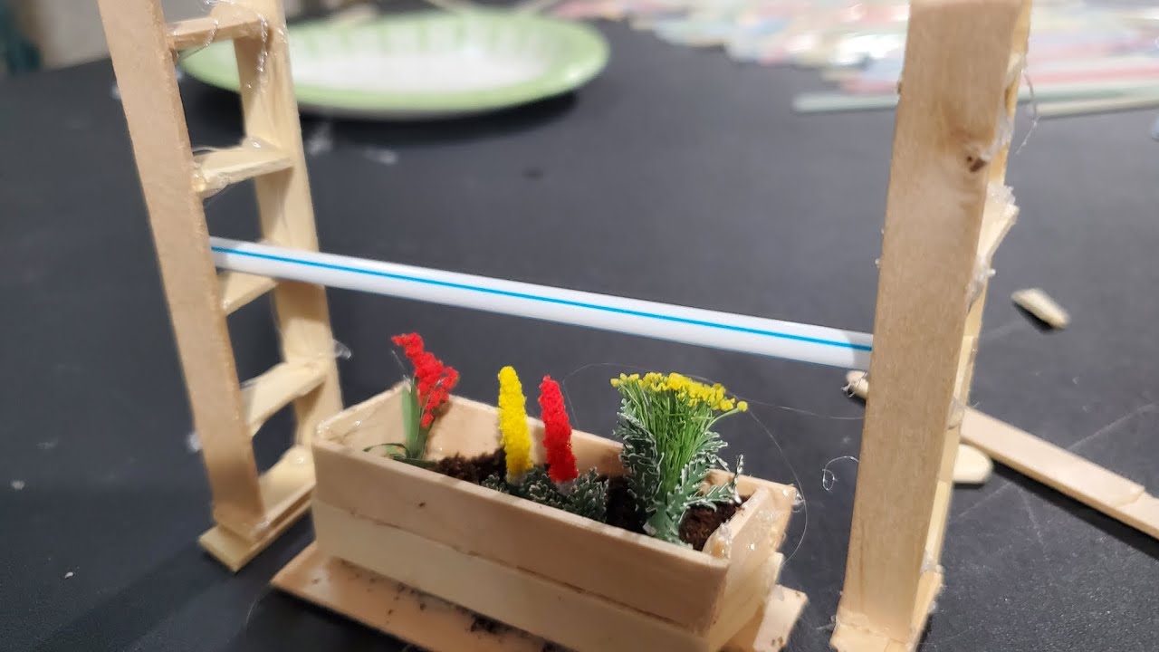 Making a schleich flower box jump!