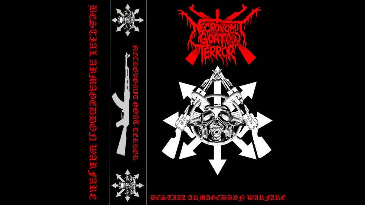 Necrovomit Goat Terror (Brazil) - Bestial Armageddon Warfare (Demo) 2020