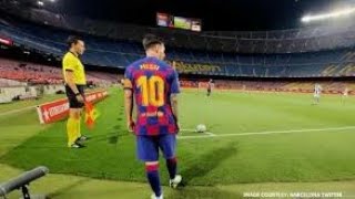 Ansu fati goal 1-0 barcelona vs deportivo alaves