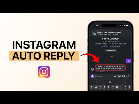 How to Create an Auto Reply on Instagram?