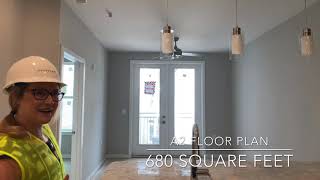 Overture Chapel Hill - A2 Floor Plan - It's electric!