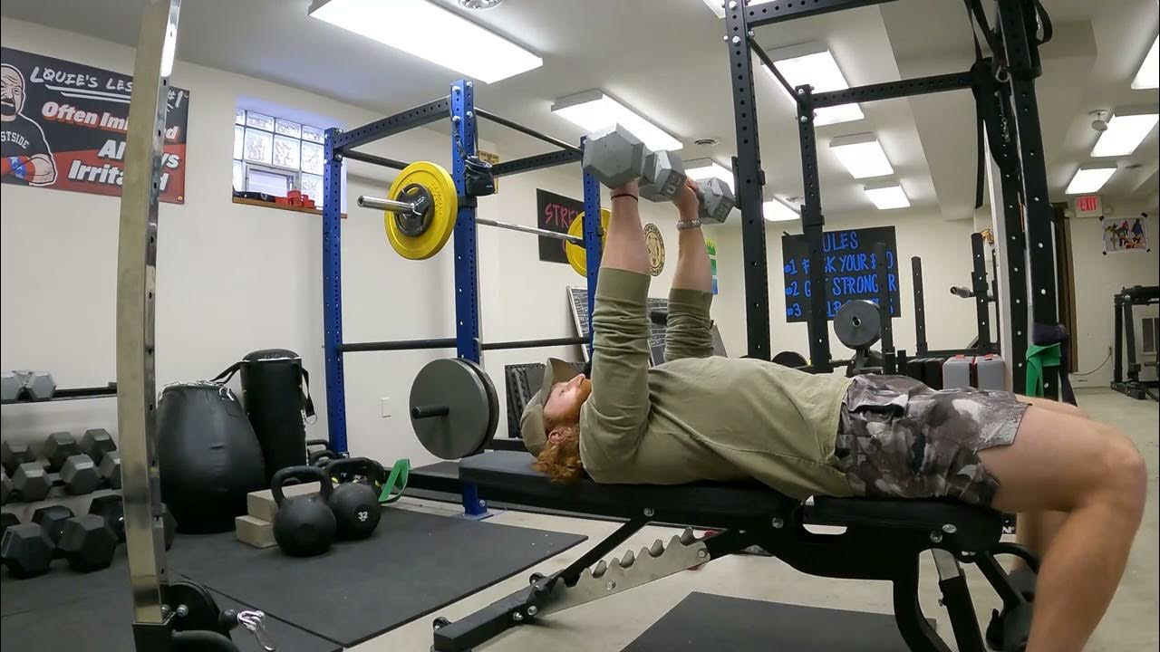 How to Dumbbell JM Press YouTube