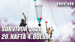 Survivor Türkiye 2026 | 20. Hafta 4. Bölüm @SurvivorTurkiye