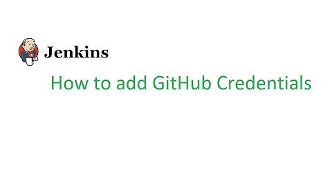 Jenkins Beginner Class 8: How to add GitHub Credentials